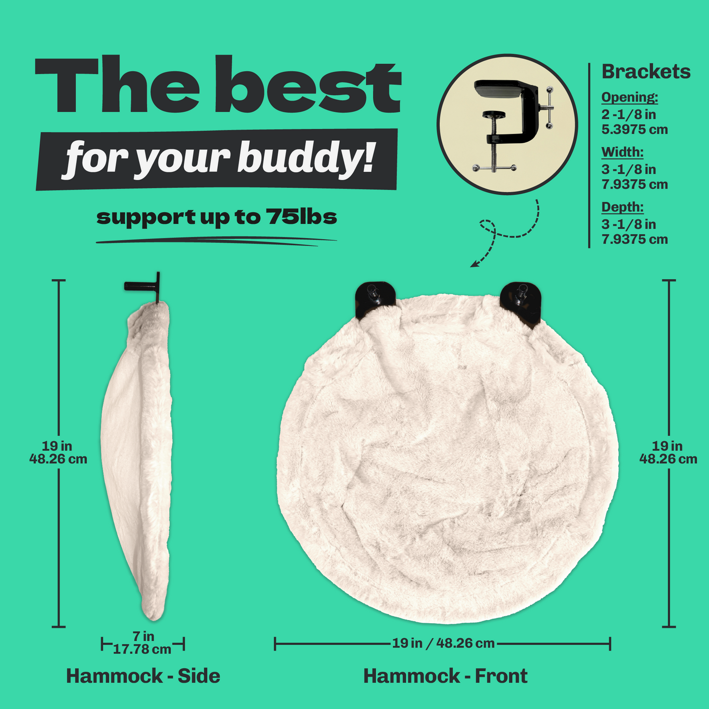 KOBUDDY - Lit de bureau pour chat