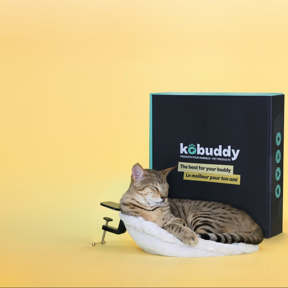 KOBUDDY - Lit de bureau pour chat