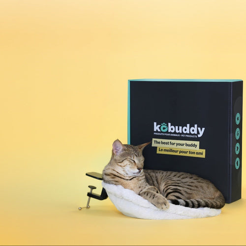 KOBUDDY - Lit de bureau pour chat